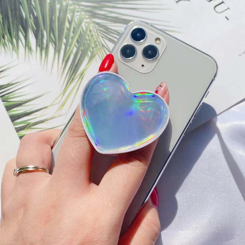 Heart Shaped Telescopic Phone Handle