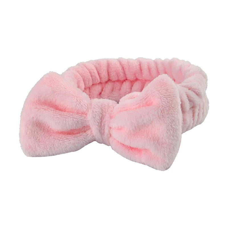 Plush Pink Hair Band