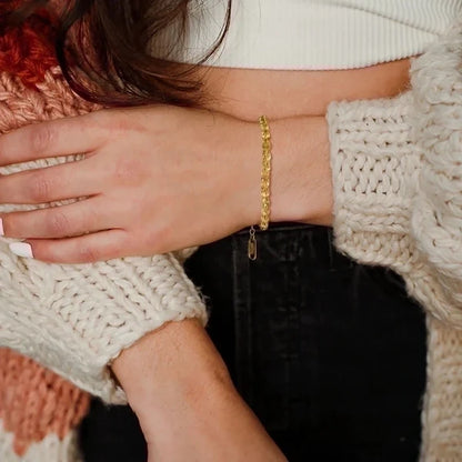 Gold Modern Bracelet