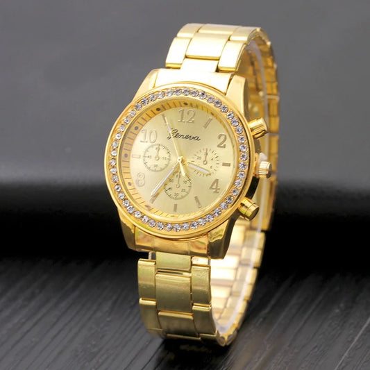 Geneva Gold Watch