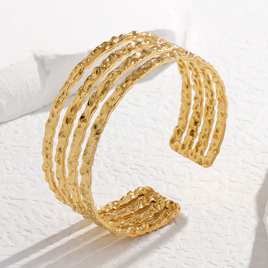 18K Gold Plated Stainless Steel Bracelet