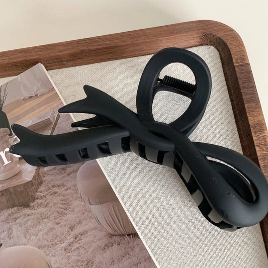 Black Plastic Hair Claws