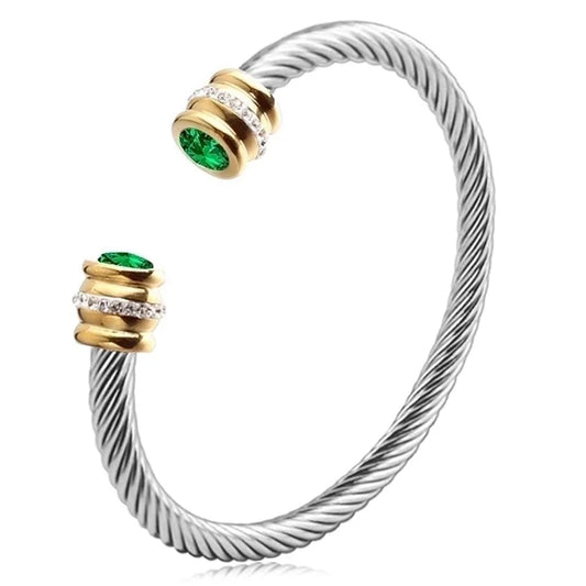 Stainless Steel C-Shape Bracelet