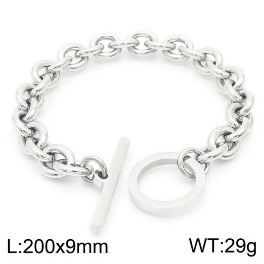 Modern Stainless Steel Bracelet