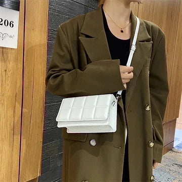 White Square Handbag